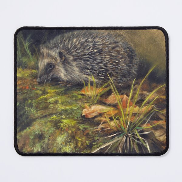 Item preview, Autumn hedgehog strolling designed and sold by marjoleinkruijt.
