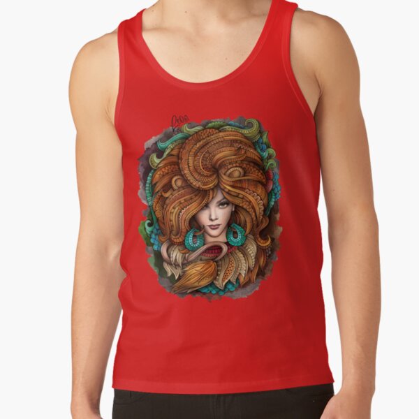 LEO Zodiac Girl Tank Top