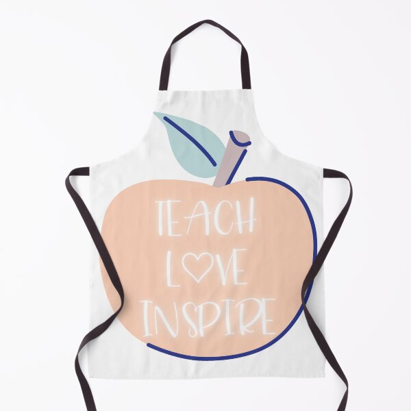 Item preview, TEACH LOVE INSPIRE CUTE APPLE  designed and sold by cottagecorococo.
