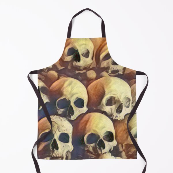 Item preview, Watercolor pile of skulls halloween background designed and sold by JoeyGrace.