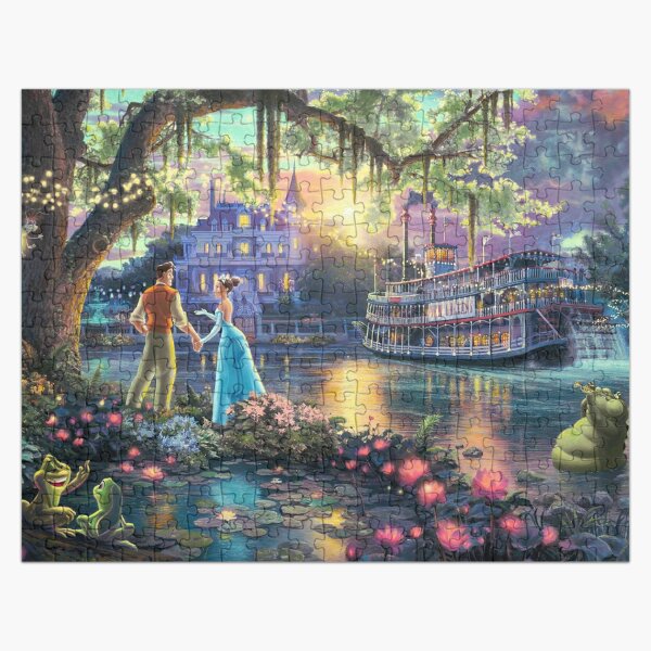Vista previa del artículo con la obra «Princess And Her Frog», diseñado y vendido por Rainbows Galore.