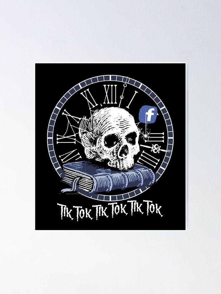 "Tik Tok Tik Tok Tik Tok" Poster for Sale by WVortex | Redbubble