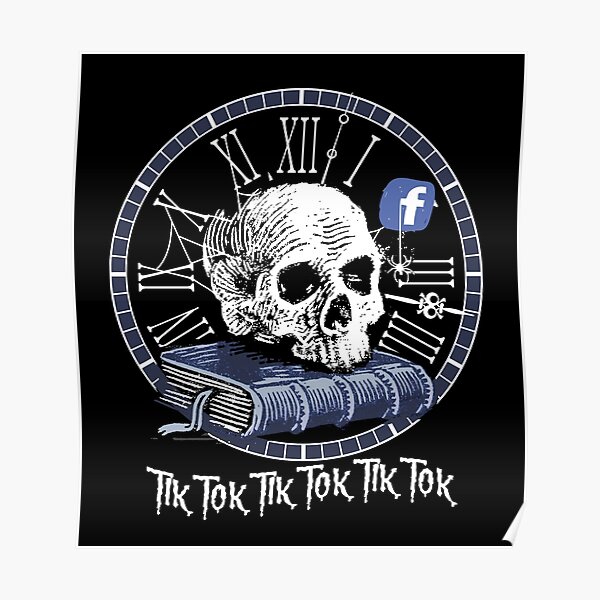 "Tik Tok Tik Tok Tik Tok" Poster for Sale by WVortex | Redbubble