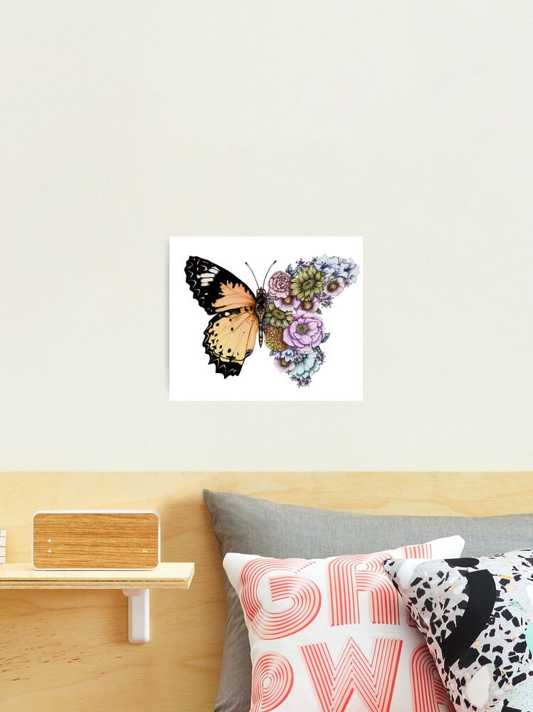Thumbnail 2 of 3, Photographic Print, Butterfly in Bloom II designed and sold by ECMazur.