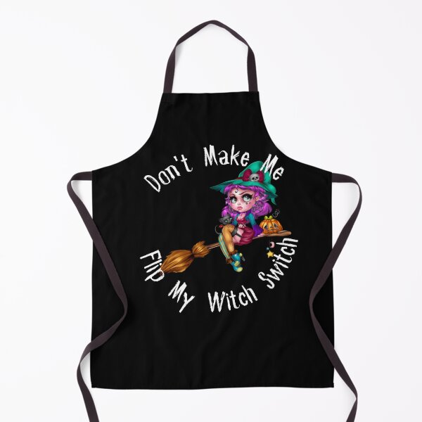 Item preview, Don't Make Me Flip My Witch Switch knowledge on a broom designed and sold by Anna-Kik.