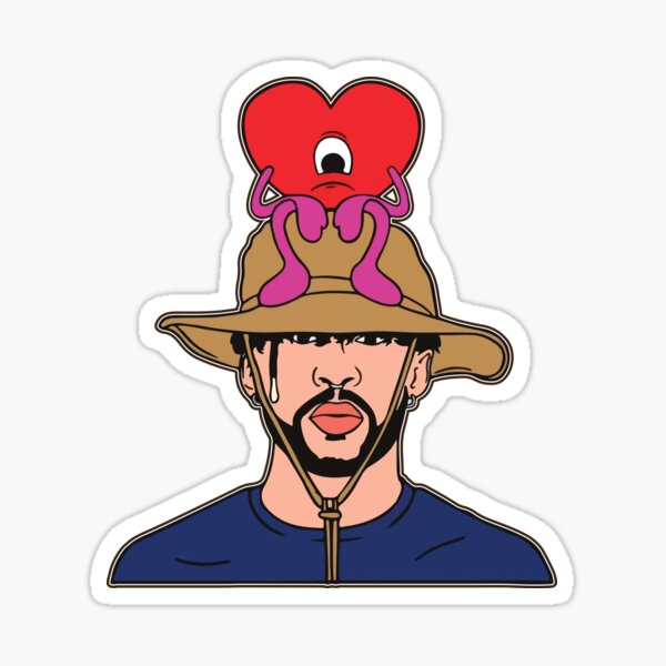 Bad Bunny Sticker
