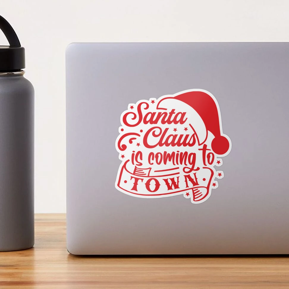 ✨Cool✨ Santa Claus is coming to town! FREE santa stickers will