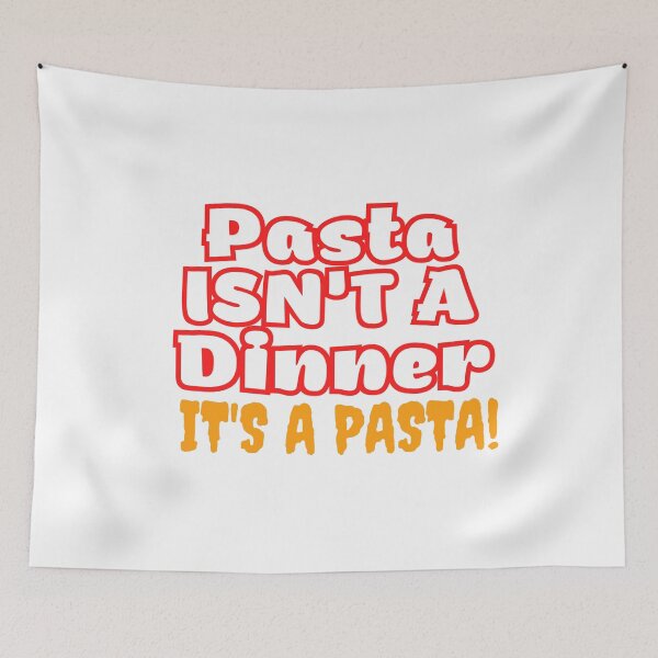 Item preview, Pasta isn't A dinner it's a pasta Essential T-Shirt designed and sold by hassbelo.