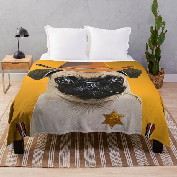 Item preview, Sheriff Pug designed and sold by L'art Designs.
