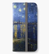 Starry Night Over the Rhone - Van Gogh iPhone Wallet/Case/Skin