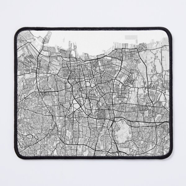 Item preview, Jakarta City Map of Indonesia - Light designed and sold by deMAP.