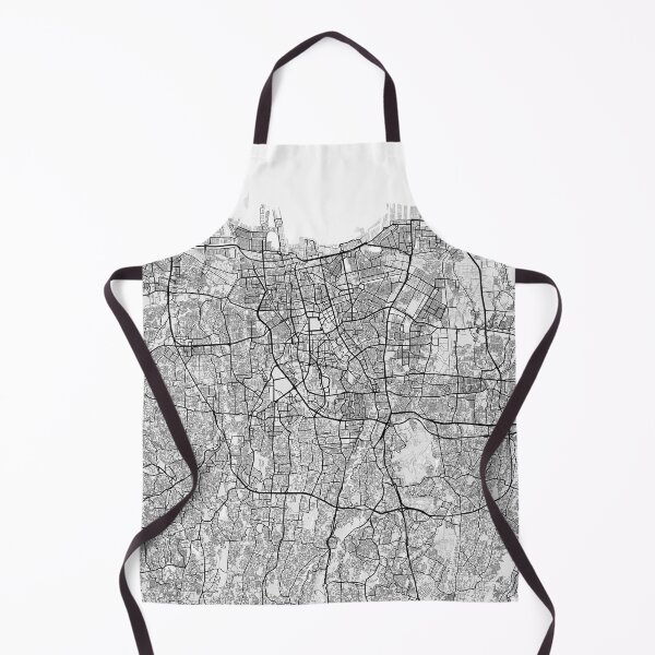 Item preview, Jakarta City Map of Indonesia - Light designed and sold by deMAP.
