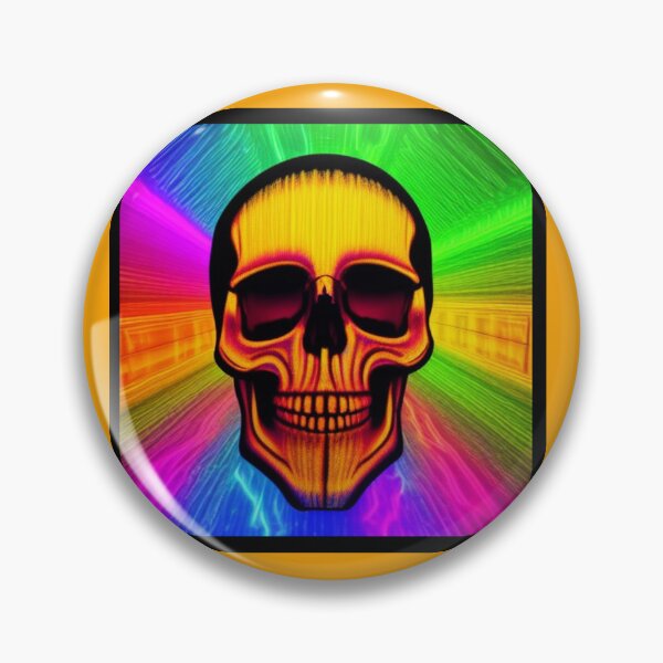 Item preview, Fluorescent Colored Skull 6 designed and sold by Riccivela.
