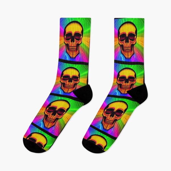 Item preview, Fluorescent Colored Skull 6 designed and sold by Riccivela.