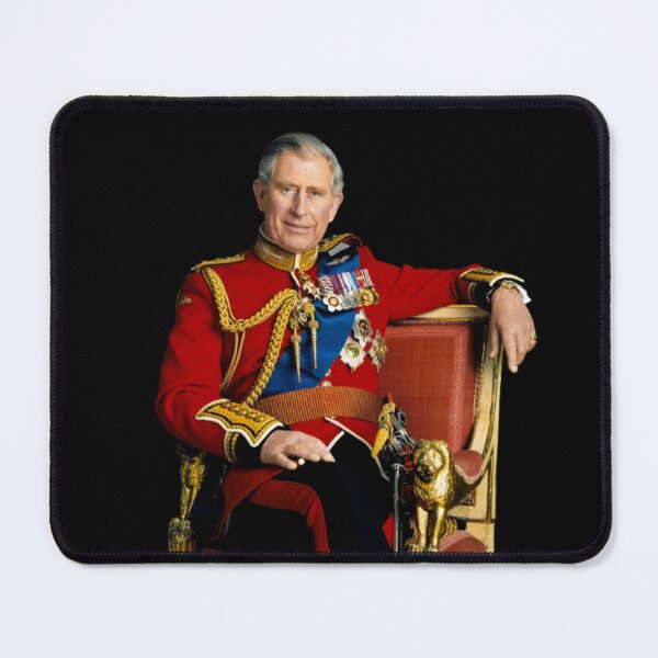 Item preview, King Charles On A Throne Portrait designed and sold by Teetans.
