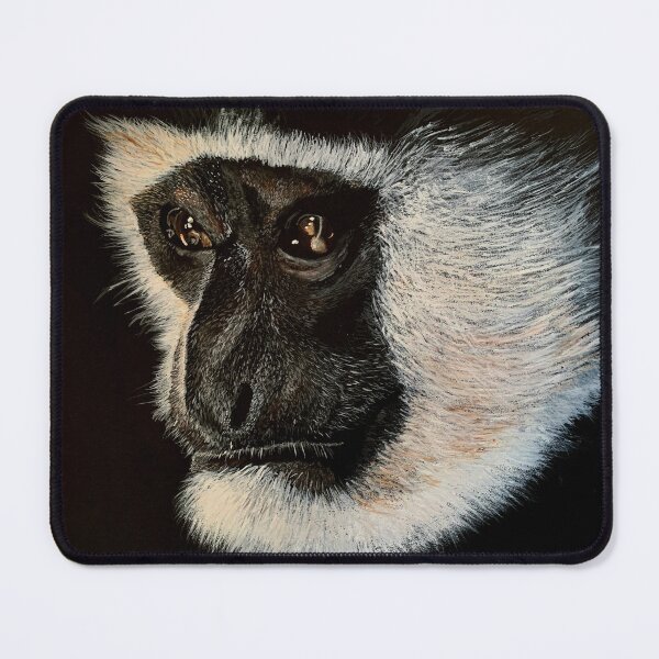 Item preview, Colobus Monkey Acrylic Painting designed and sold by Steve Kidd Art.