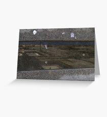 Sky in the gutter Greeting Card