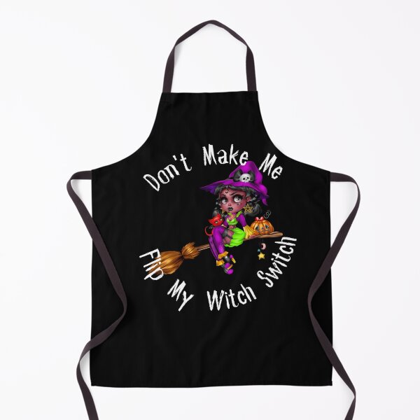 Item preview, Don't Make Me Flip My Witch Switch knowledge on a broom designed and sold by Anna-Kik.