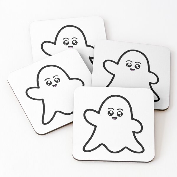Item preview, Cute smile funny  ghost designed and sold by Cheni-Yathri.