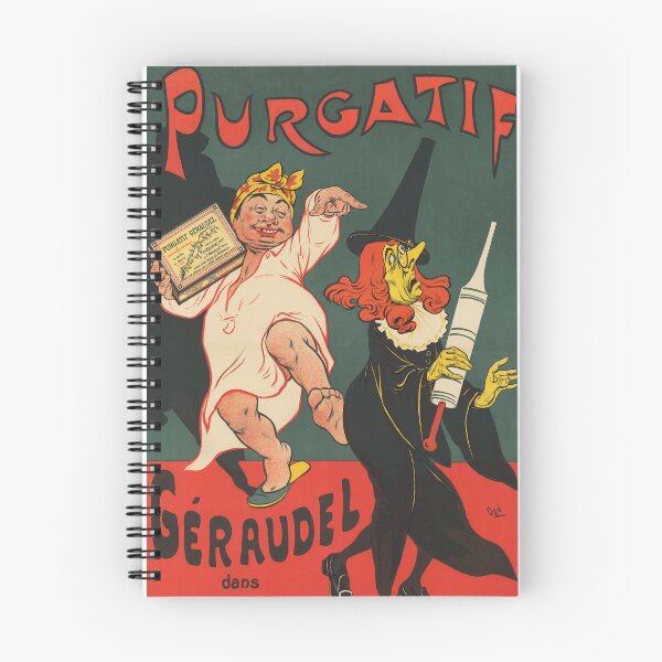 Item preview, PURGATIF GERAUDEL Laxative Medicine 1895 Vintage French Poster by Eugene Oge  designed and sold by retroposters.