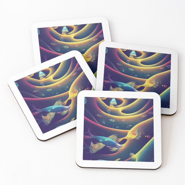 Item preview, Dancing Fishes designed and sold by abstractmanx.