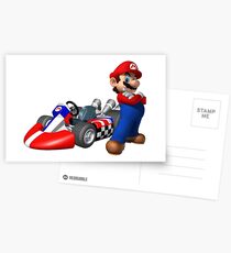 Mario Kart Postkarten