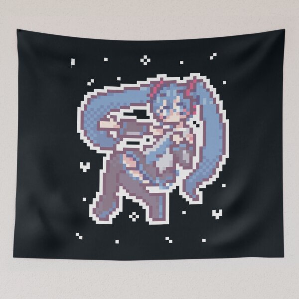 Item preview, Pixel Hatsune Miku  designed and sold by BreannaKi.
