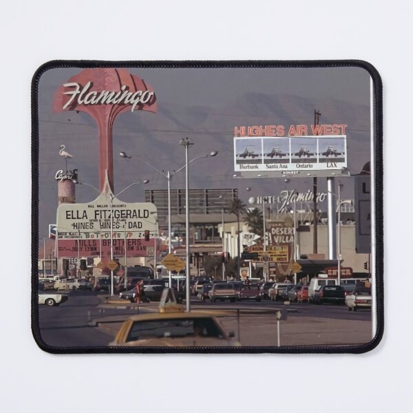 Item preview, Las Vegas Strip at Flamingo, Dec 1971 Flamingo Capri designed and sold by Shareena Morrin.