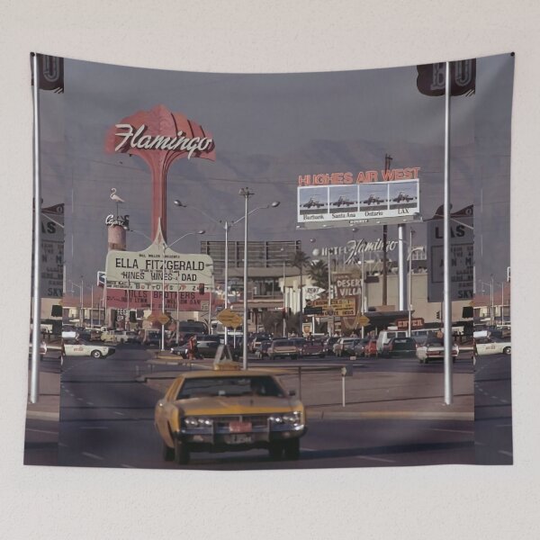 Item preview, Las Vegas Strip at Flamingo, Dec 1971 Flamingo Capri designed and sold by Shareena Morrin.