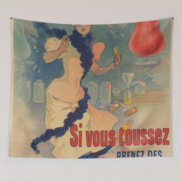 Item preview, PASTILLES GERAUDEL Candy Lozenges 1891 Art Nouveau Poster by Jules Cheret designed and sold by retroposters.