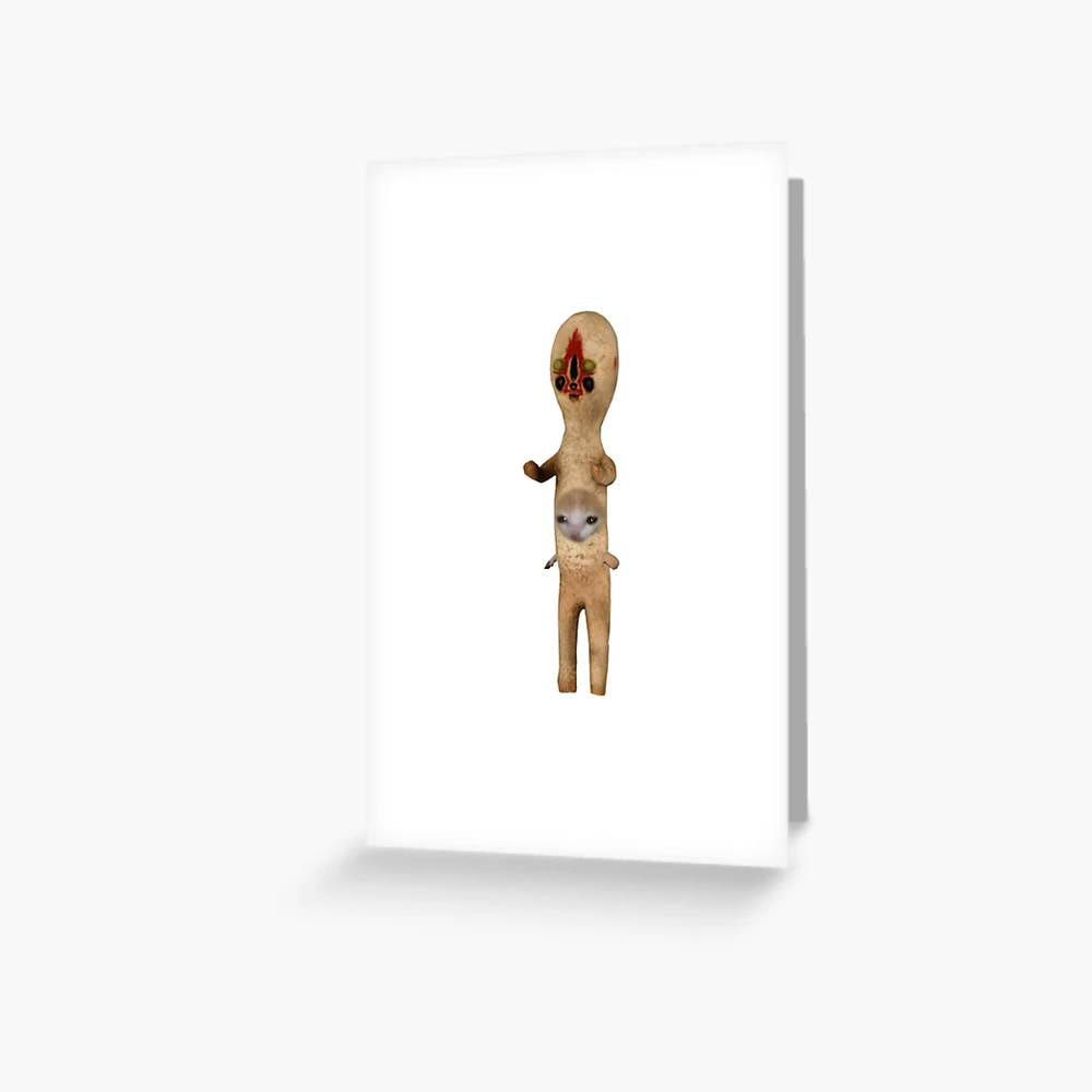 SCP-173 Chibi Greeting Card for Sale by Foxcada