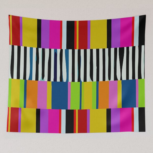 Item preview, Etchnic Scandinavian Pattern - Vertical Stripes designed and sold by MyArt23.