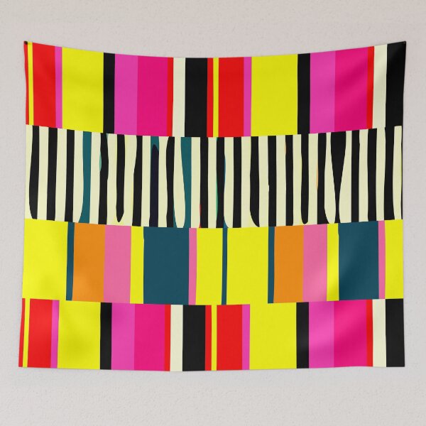 Item preview, Etchnic Scandinavian Pattern - Vertical Stripes designed and sold by MyArt23.