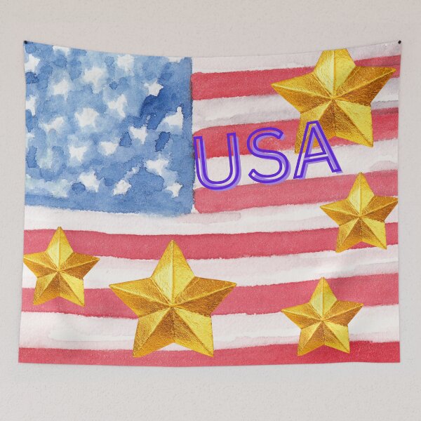 Item preview, USA flag right to vote 4th july designed and sold by LGMmugsdesign.
