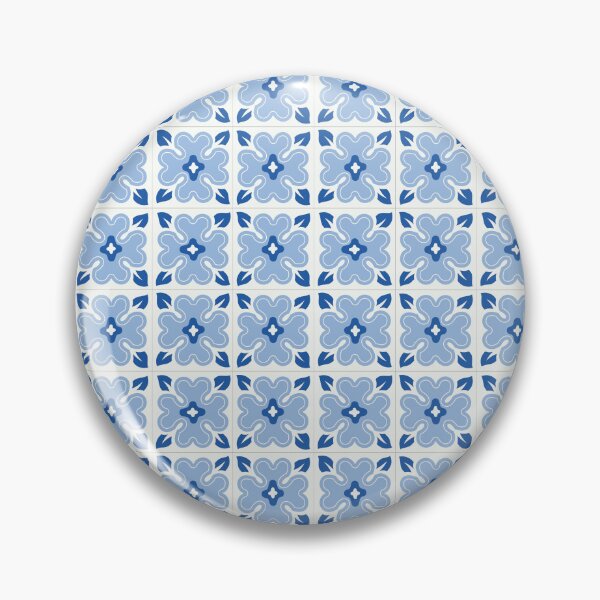 Item preview, Blue and White Frame Tile designed and sold by Timegraf.