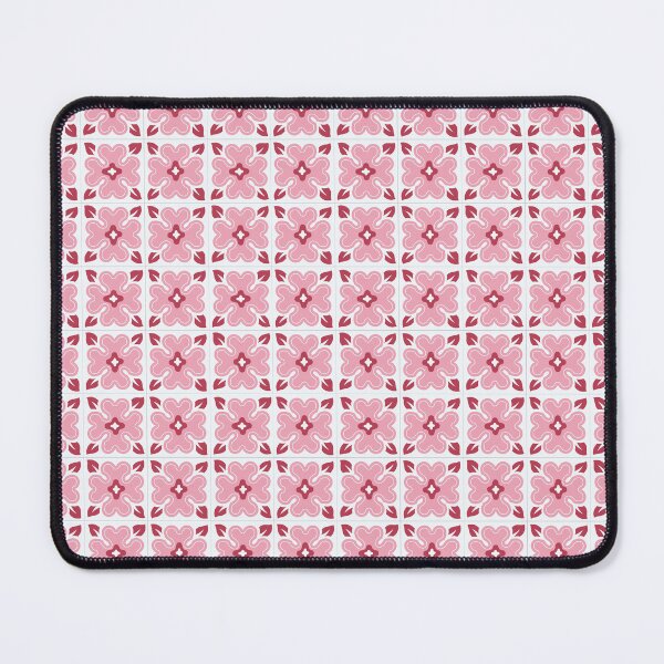 Item preview, Pink and White Frame Tile designed and sold by Timegraf.