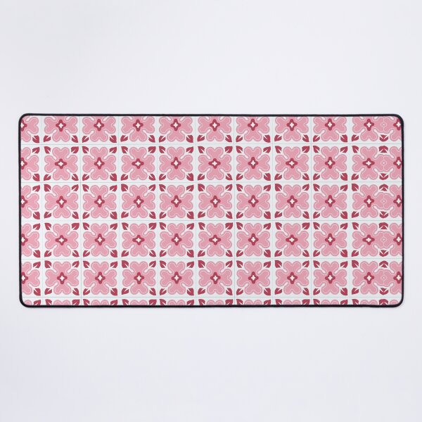 Item preview, Pink and White Frame Tile designed and sold by Timegraf.