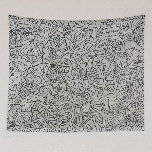 Item preview, Urban Street Art: Abstract Doodles designed and sold by ThisOnAShirt.