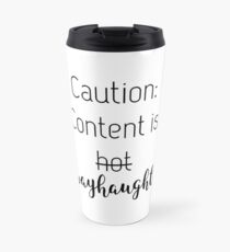 Content is wayhaught - white edition Travel Mug
