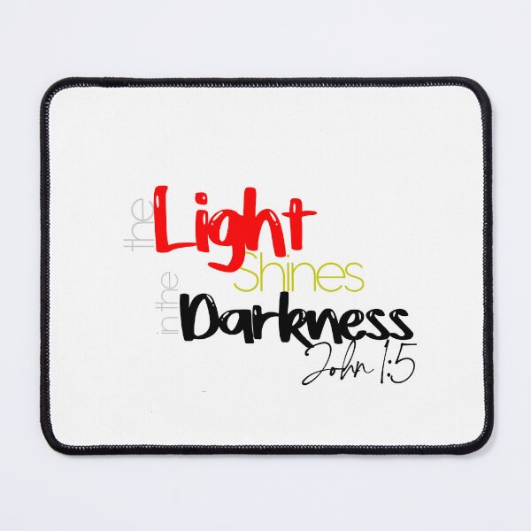 Item preview, the Light shines in the darkness designed and sold by faithandbible.