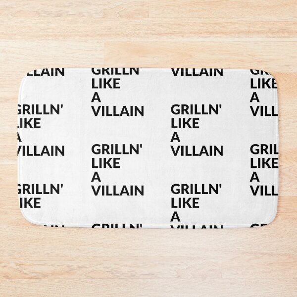 Item preview, GRILLIN LIKE A VILLAIN designed and sold by unclejab.