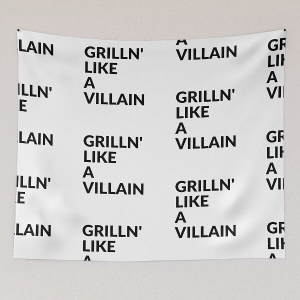 Item preview, GRILLIN LIKE A VILLAIN designed and sold by unclejab.