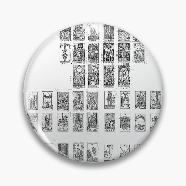 Item preview, Complete tarot in black and white designed and sold by designbywhacky.