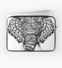 Ornate Elephant Head Laptop Sleeve