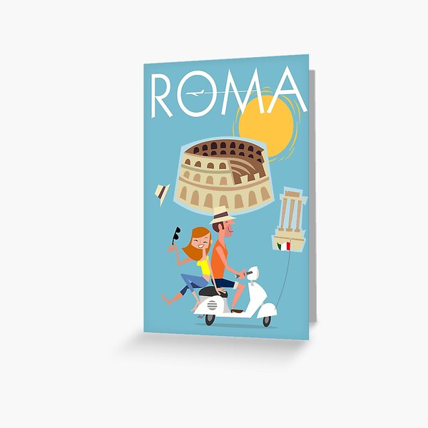 Rome poster Greeting Card