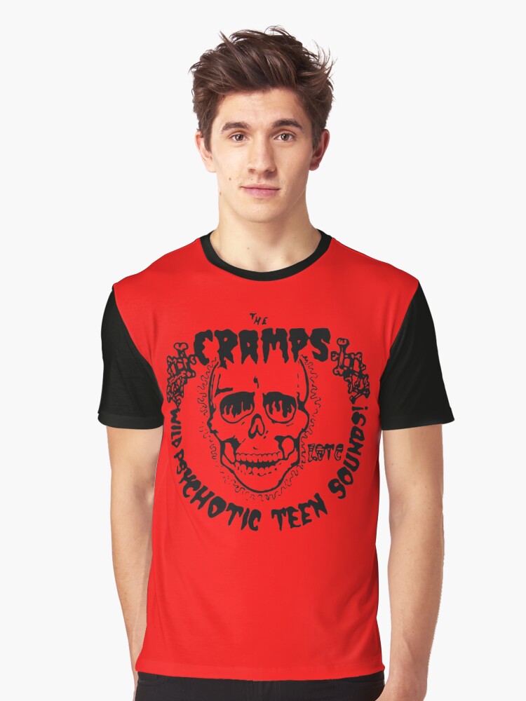 The Cramps Psychotic Teen Sounds Graphic T Shirt By Creamy Hamilton Redbubble The Cramps Psychotic Teen Sounds Graphic T Shirt By Creamy Hamilton Redbubble