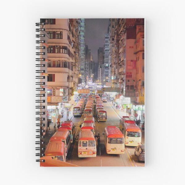 Item preview, Mongkok, Hong Kong, bus station at night designed and sold by Truxtman.