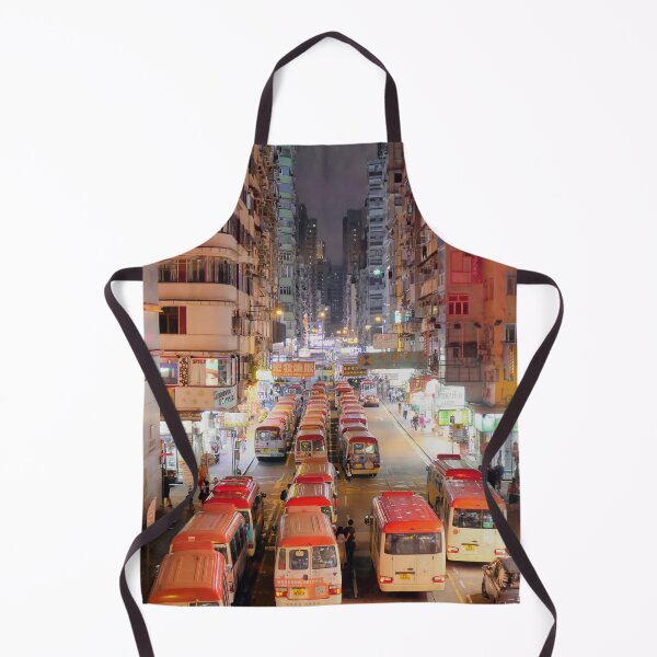 Item preview, Mongkok, Hong Kong, bus station at night designed and sold by Truxtman.