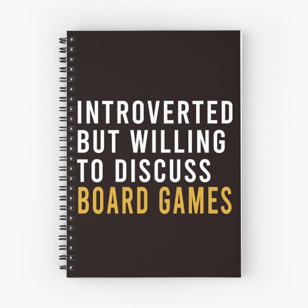 Item preview, Introverted But Willing To Discuss Board Games, Funny board game, board games Player designed and sold by Aerial Addicts.