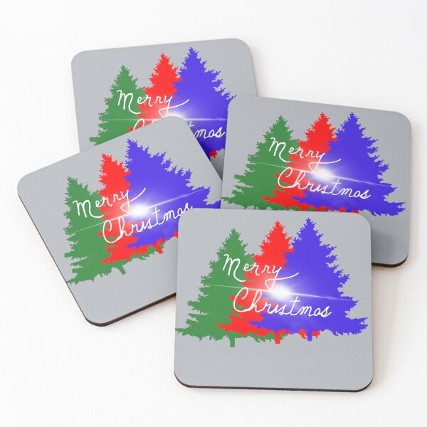 Item preview, Merry Christmas on Three Trees designed and sold by designs-by-ann.